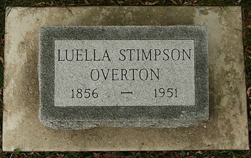 Luella Stimpson Overton