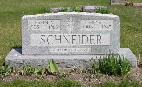 Hazen A. Schneider, Irene R. Schneider