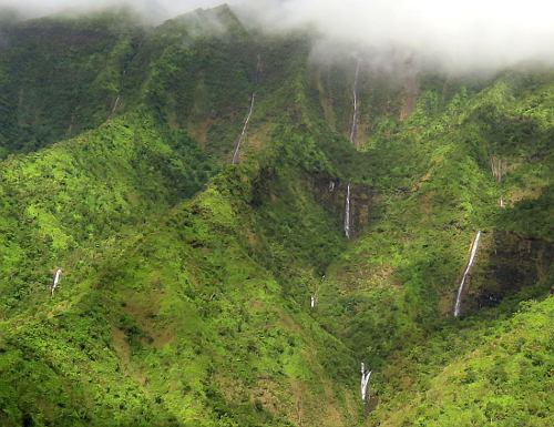Hauai waterfalls