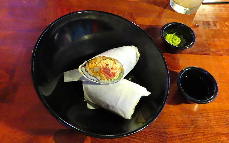 Japanese Sushi Burrito - Kenji Burger