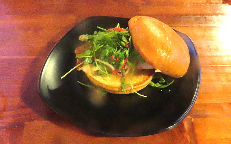 Misoyaki Fish Sandwich - Kenji Burger