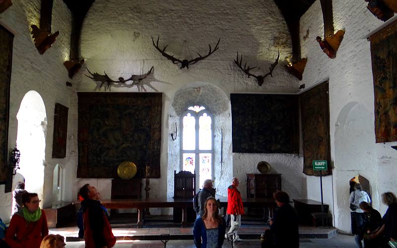 Great Hall at Bunratty Castle
