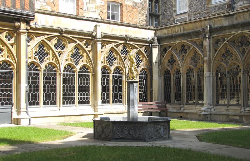 Dean's Cloister in St. George's Chapel - Windsor Castle