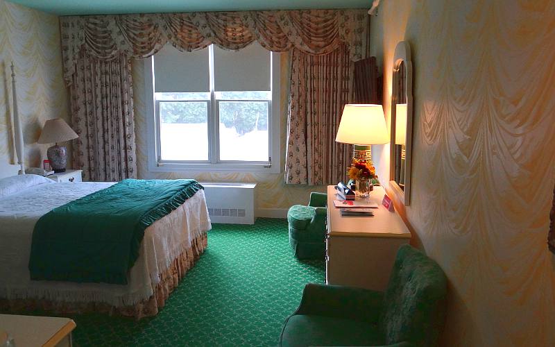 Grand Hotel room - Mackinac Island, Michigan