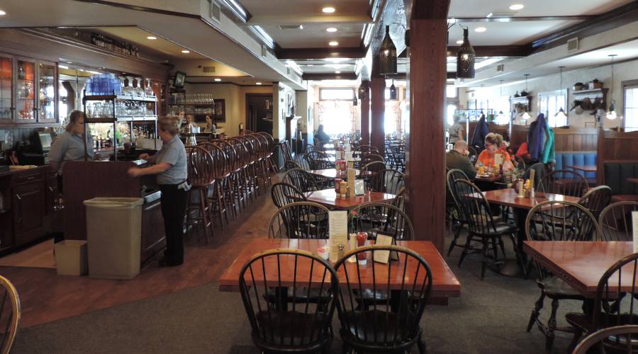 Yankee Rebel Tavern dinning room, Mackinac Island