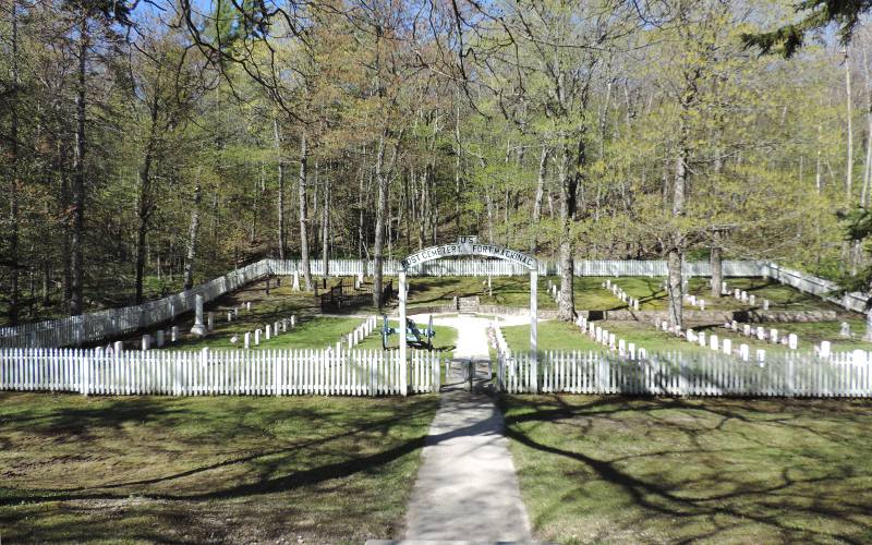 Fort Mackinac Post Cemetery - Mackinac Island, Michigan