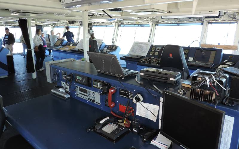 Coast Guard Cutter Mackinaw Bridge