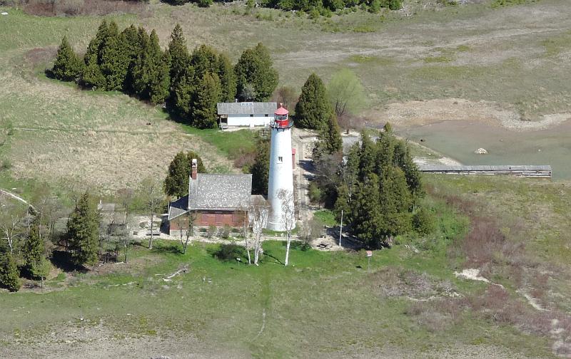 St. Helena Island Lighthouse - Straits of Mackinac