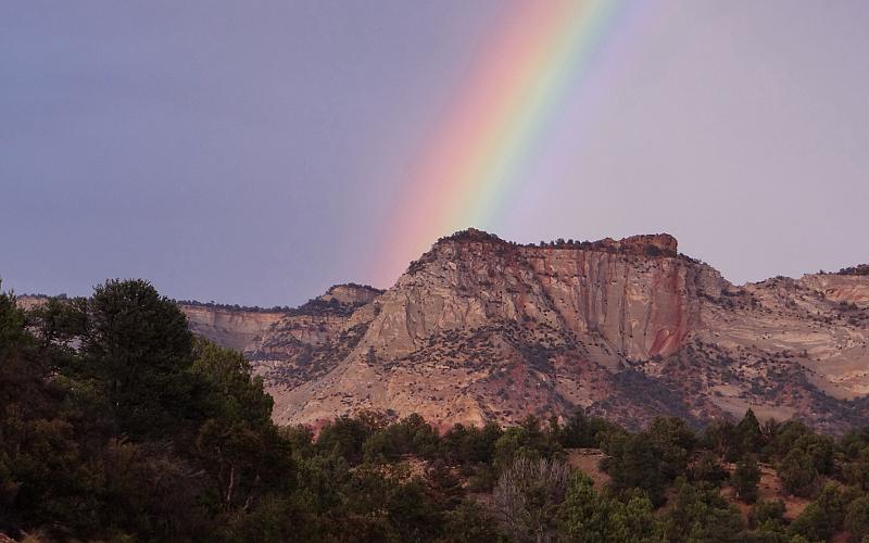 Kanab, Utah rainbow