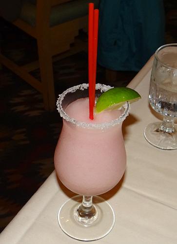 Prickly pear Margarita - Arizona Room restaurant