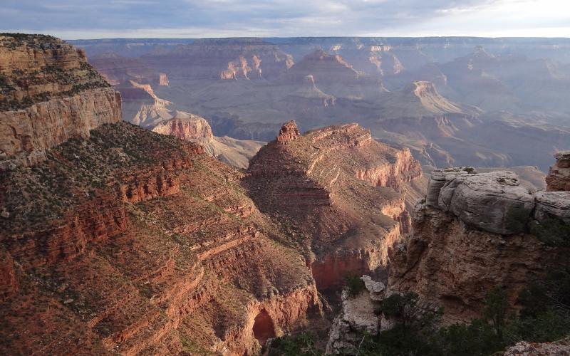 Grand Canyon haze