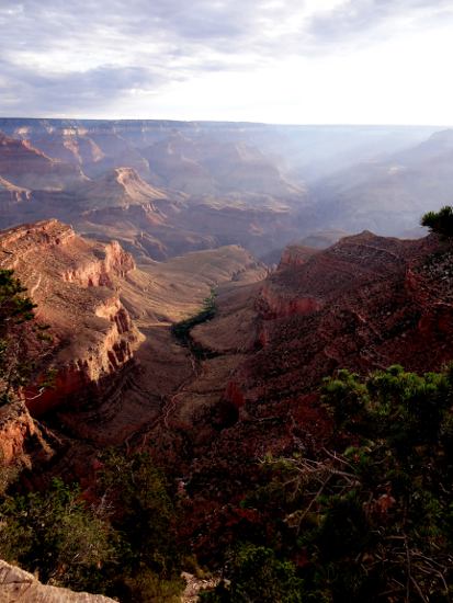 Grand Canyon early morning fog