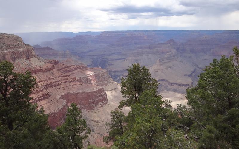 The Grand Canyon from Hermits Rest